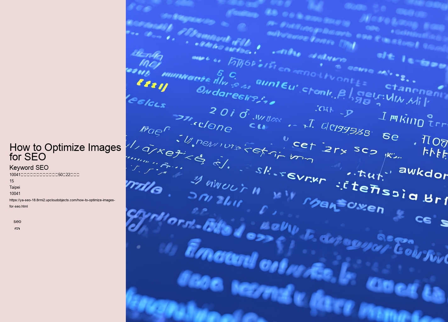 How to Optimize Images for SEO