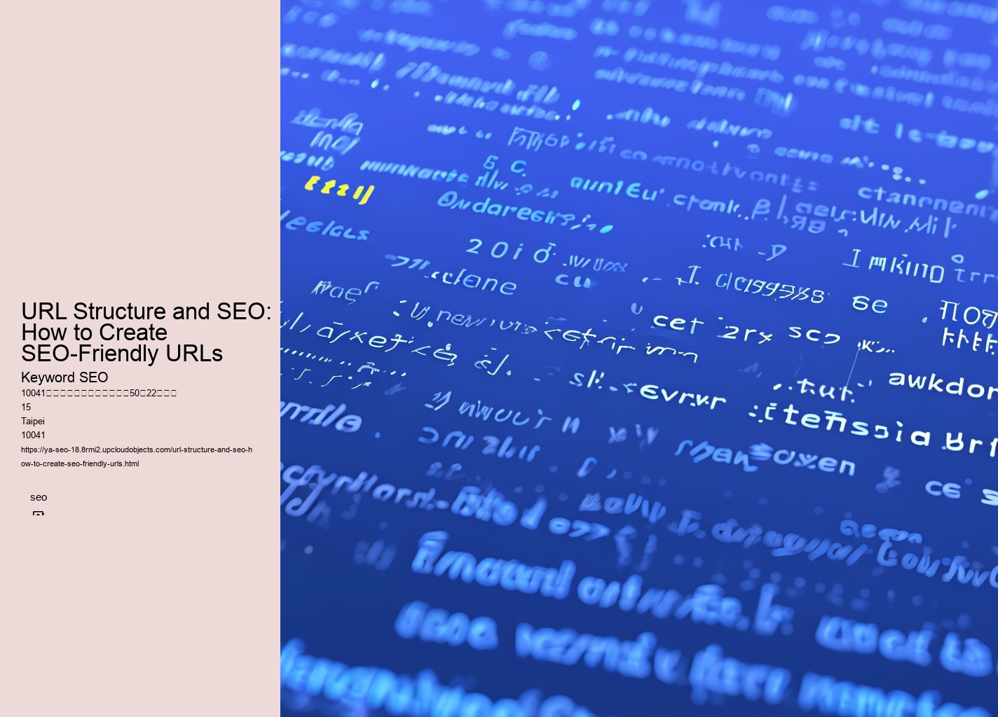 URL Structure and SEO: How to Create SEO-Friendly URLs